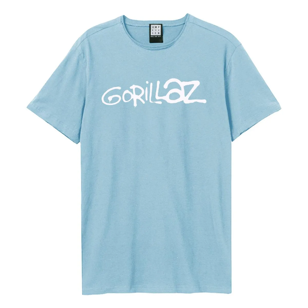 Amplified Unisex Adult Logo Gorillaz T-Shirt