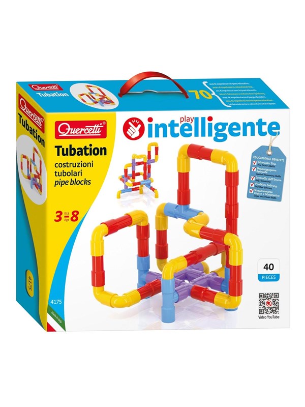 Quercetti Pipe Building Set 40dlg.