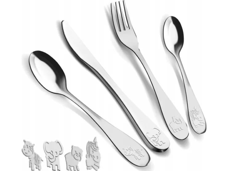 Lamart LT5013 barnebestikk 4 deler KID Lamart