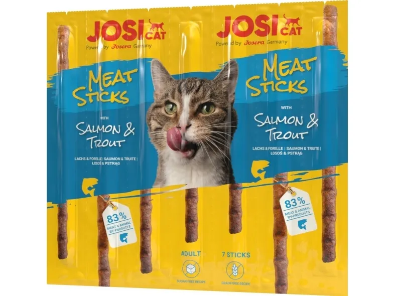 JosiCat kjøttstenger med laks og ørret (30003468)