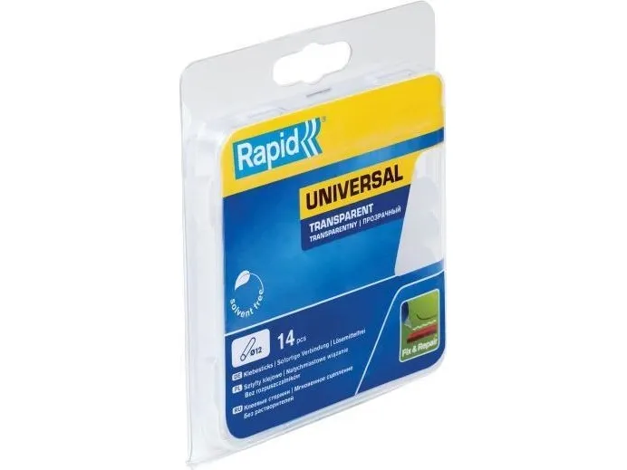 Limstifter Rapid Universal 12 mm klar