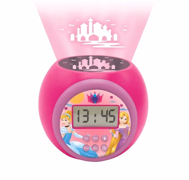 Lexibook Disney Princess Projector vekkerklokke (RL977DP)