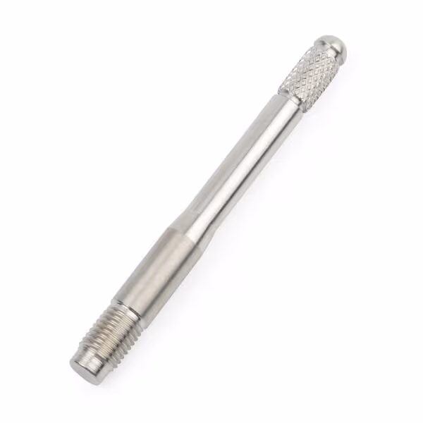 Føringsstift / holder for montering av bildekk / hjul med standard gjenger M14 x 1,5