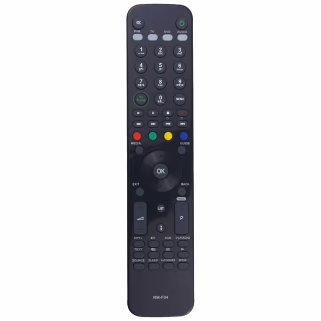 Fjernkontrollerstatning for RM-F04 For Humax HDR Freesat Box satellittmottaker