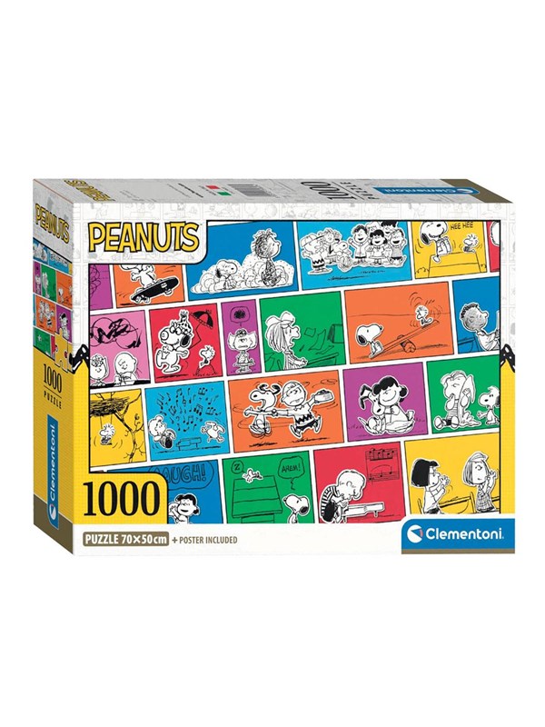 Clementoni Jigsaw Puzzle Peanuts Snoopy 1000pcs. Gulv