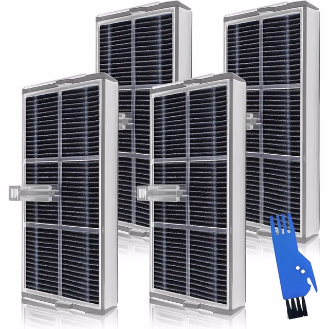 4-Pack HEPA Filter Erstatning kompatibel med Dreame L10s Pro/X30 Ultra Serien Støvsugere