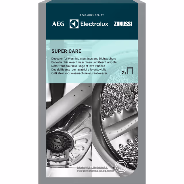 Electrolux avkalkningsmiddel for vask/oppvask M2GCP100 (2 poser)