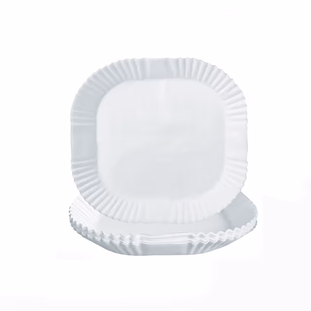 Air Fryer engangspapir med håndtak for frityrkokere 100 stk Hvit 20 cm