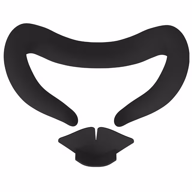 Meta Quest 3 Eye Mask Støvtett Beskyttende Deksel Med Nesestøtte - Svart