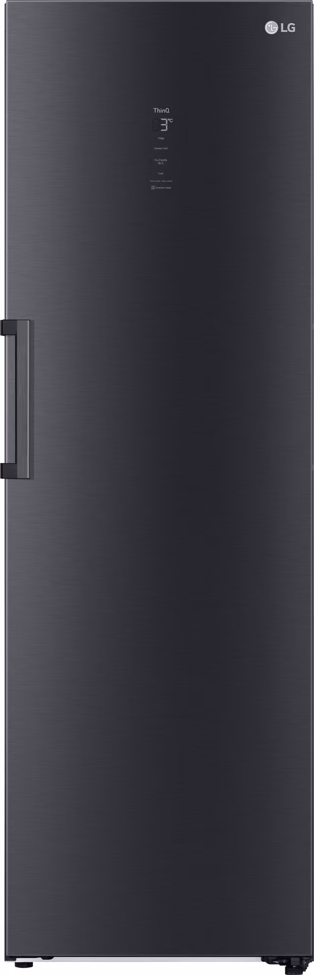 LG Kjøleskap GLM71MCCSX (sort)