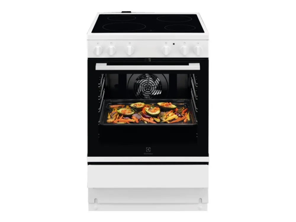 Electrolux 500 Keramisk komfyr LKR64000NW (60cm)