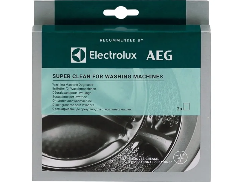 Electrolux M2WCP051 Super Clean Rengjøring for vaskemaskin (2 poser)