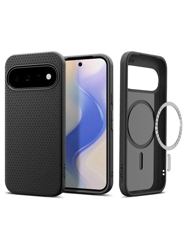 Spigen Liquid Air MagSafe - matte black - Google Pixel 11