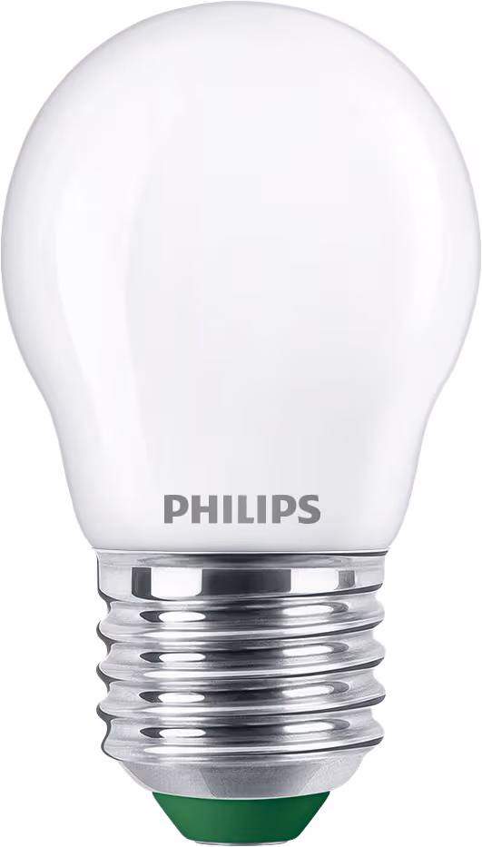 Philips LED-lyspære P45 Mini-ball 2.3W/827 (40W) mat E27