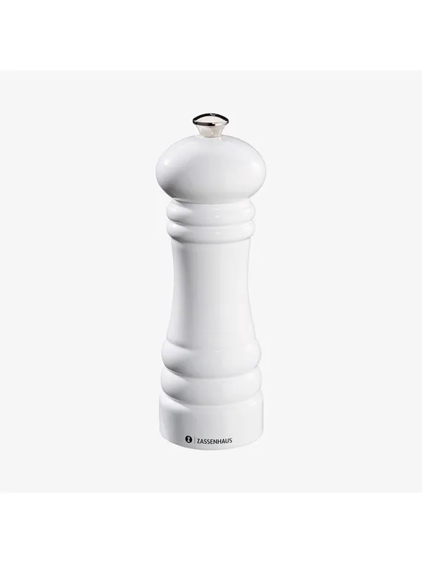 Zassenhaus Berlin salt 18cm blank hvit