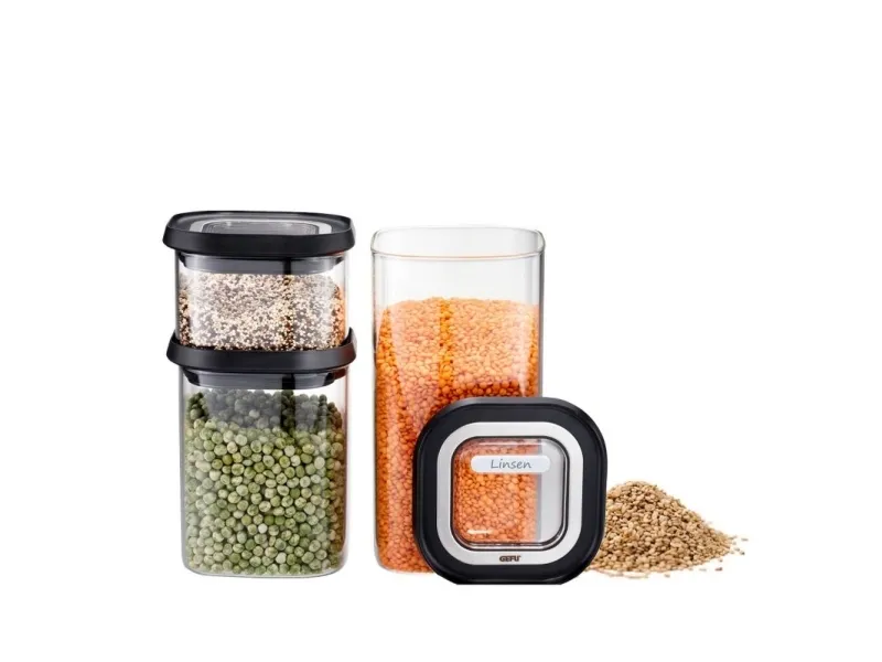 GEFU Oppbevaringsboks, sett 400/900/1400ml PANTRY