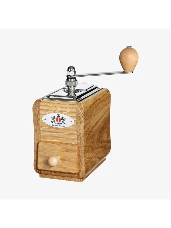 Zassenhaus Santiago kaffekvern eik/ergonomisk