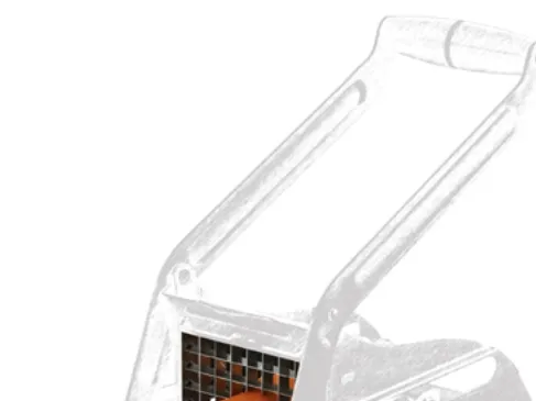 GEFU Ekstra skjæreinnsats pomfritjern 9x9 mm