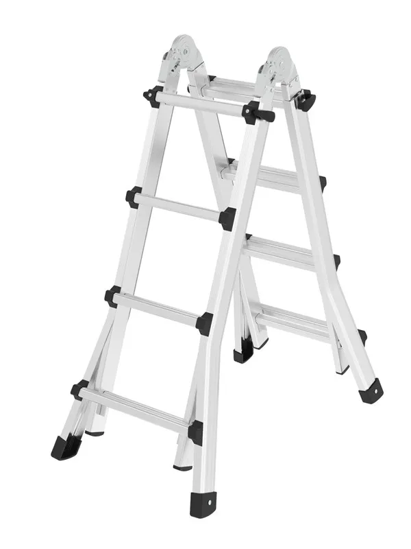 Home>it Telescopic/Wiener ladder 404cm 150kg load - Aluminium