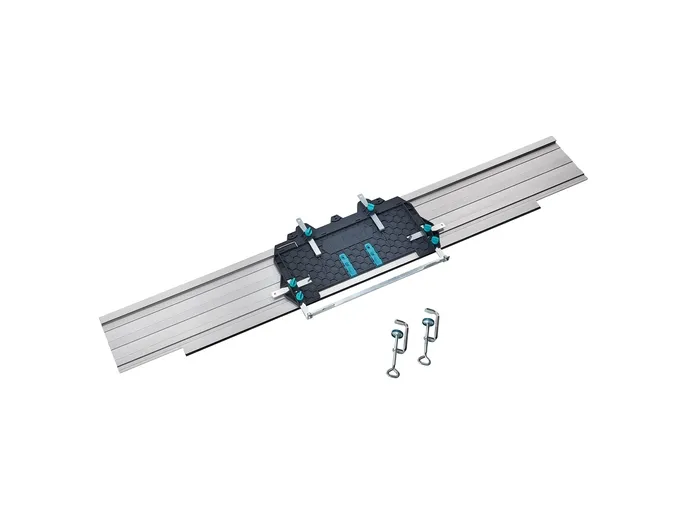 wolfcraft GmbH FKS 145, Føringsskinne, Aluminium, Svart, Blå, 1450 mm, 190 mm, 12 mm