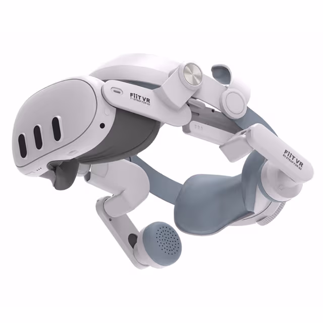Meta Quest 3 FIIT VR T300 Plus Hodebånd Frontdeksel Øreklokker