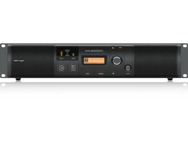 Behringer NX3000D, 1500 W, D, 1500 W, 900 W, 20 - 20000 Hz, XLR / 1/4" TRS