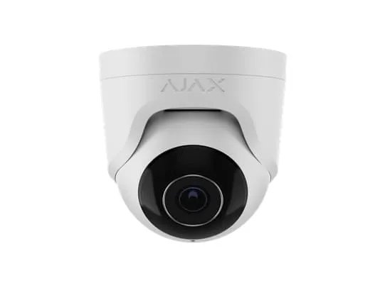Ajax Baseline TurretCam - Nettverksovervåkingskamera - lite tårn - innendørs, utendørs - støvbestandig / vannbestandig - farge (Dag og natt) - 5 MP...
