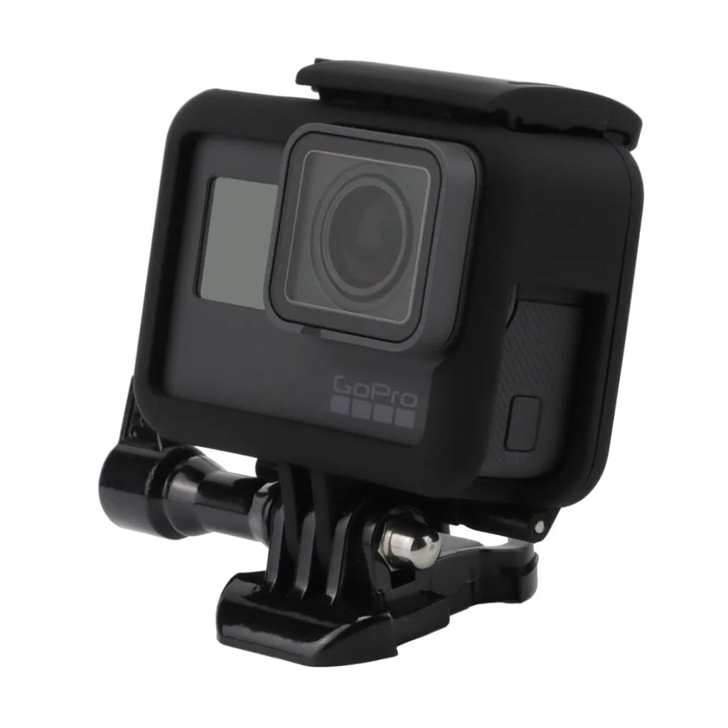 Gopro Hero5 Frame Deksel Med Base Og Thumb Screw- Svart