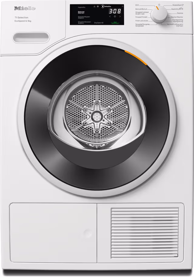 Miele Tørketrommel TSH783WP EcoSpeed (9kg)