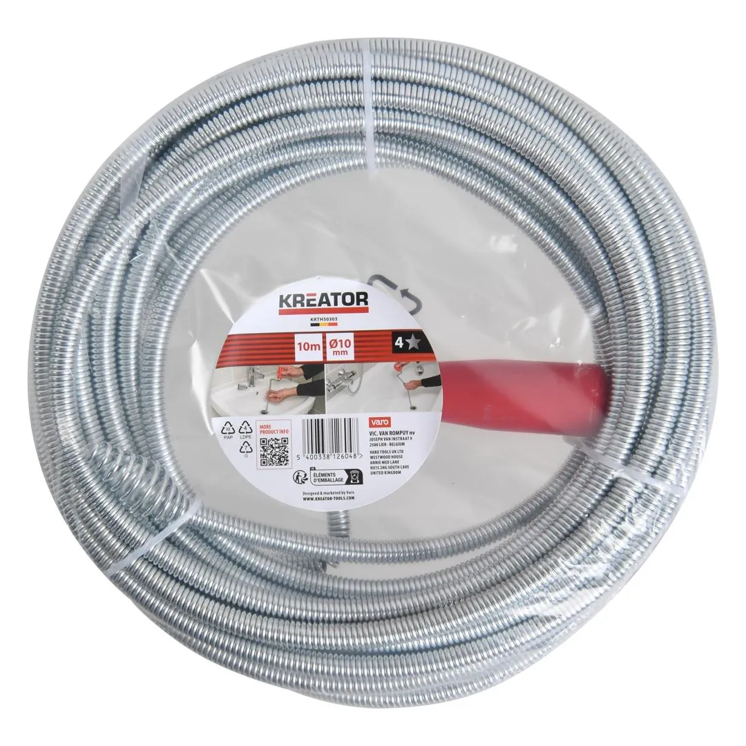 Rensebånd 10 meter - Ø 10 mm