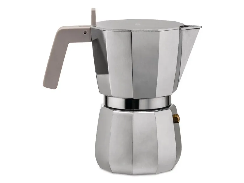 Alessi espresso maker moka dc06/3 sølv 3 kopper