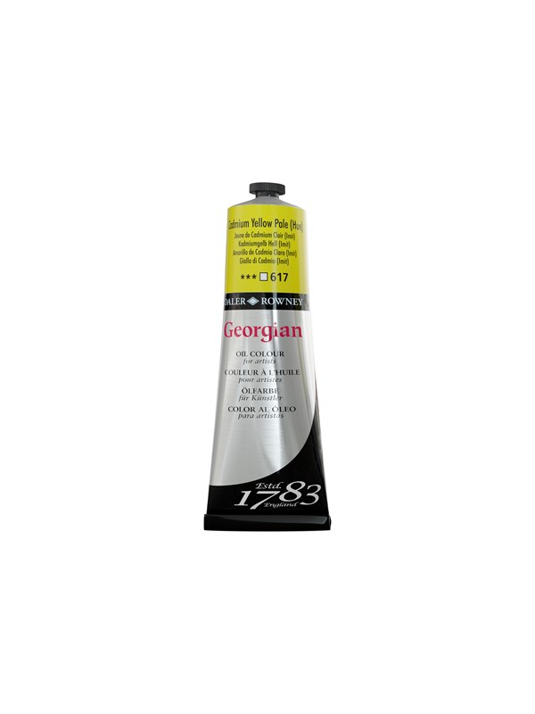 Daler-Rowney Georgian Oil 225 ml Cad Yellow Pale Hue