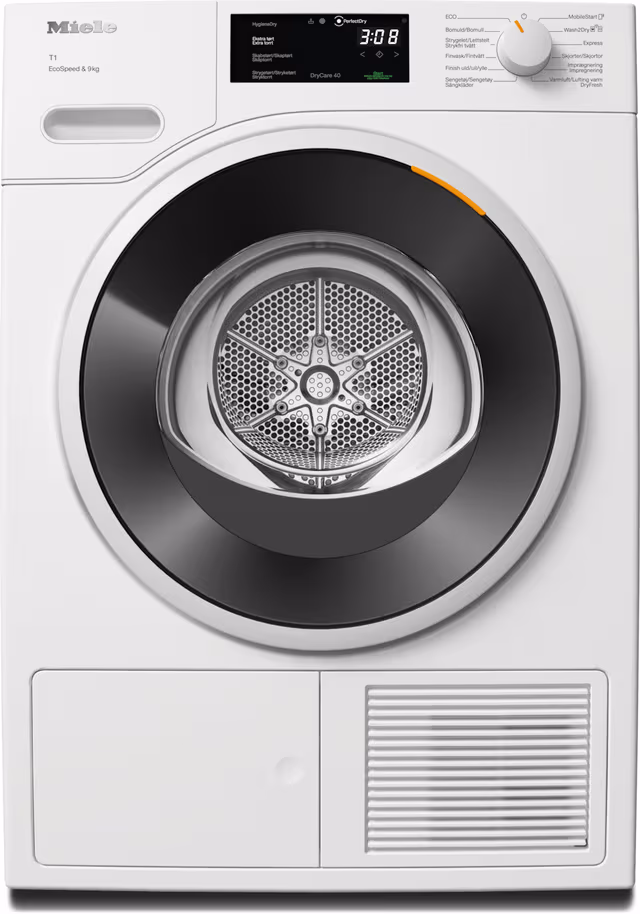 Miele Tørketrommel TWD640WP EcoSpeed (9kg)