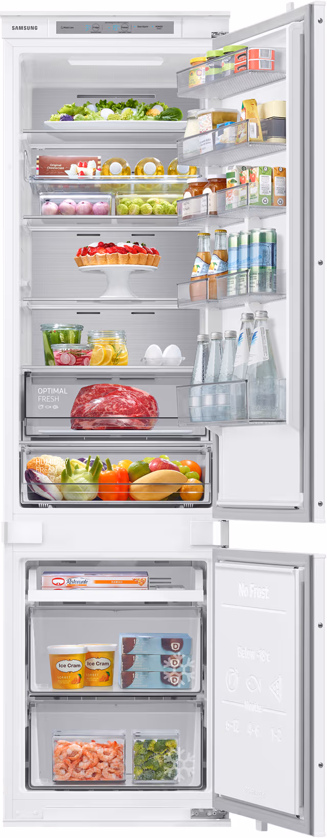 Samsung kombiskap BRB30705DWW/EF innebygd