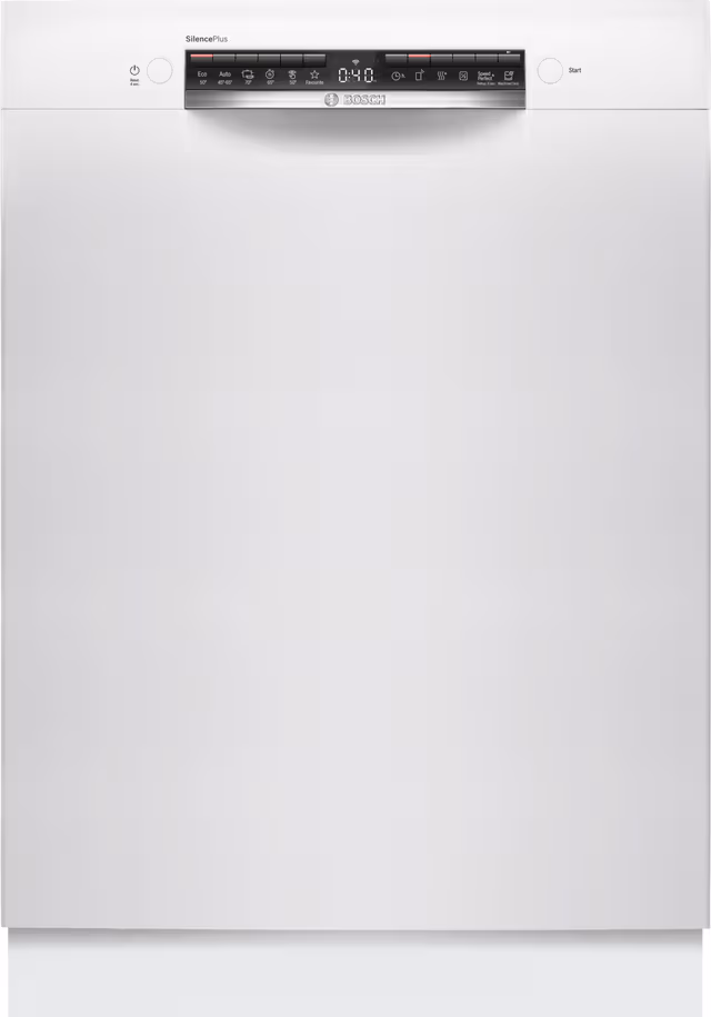 Bosch Serie 4 Oppvaskmaskin SMU4HTW74S (Hvit)