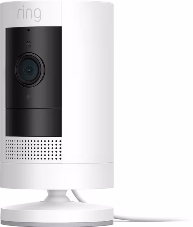 Ring Indoor Cam kablet overvåkningskamera (hvit)