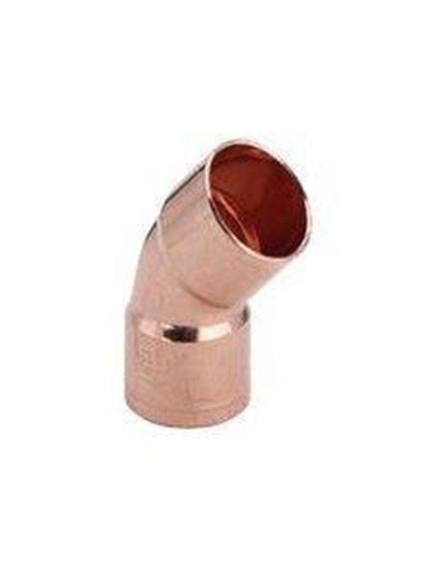 Viega Bend 45° m/m 15 mm copper