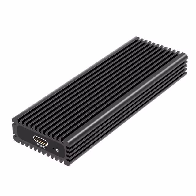 Maiwo K1687S Aluminium M.2 SSD til USB C Gen2 10Gbps Ekstern oppbevaringshytte B-Key og B & M Nøkkelstøtte Up, Trim og 6Gbps Sataii
