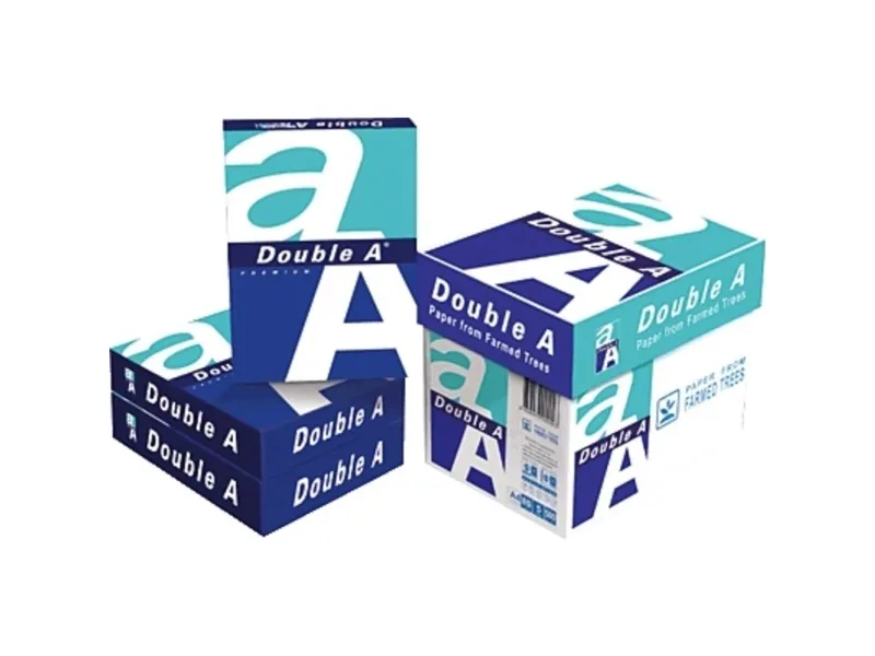 Dobbelt A kopipapir hvit A4 80 g uten ris/løs papp 2500 ark - vanlig/kopipapir - 80 g/m² (5226 080 10 00 3)