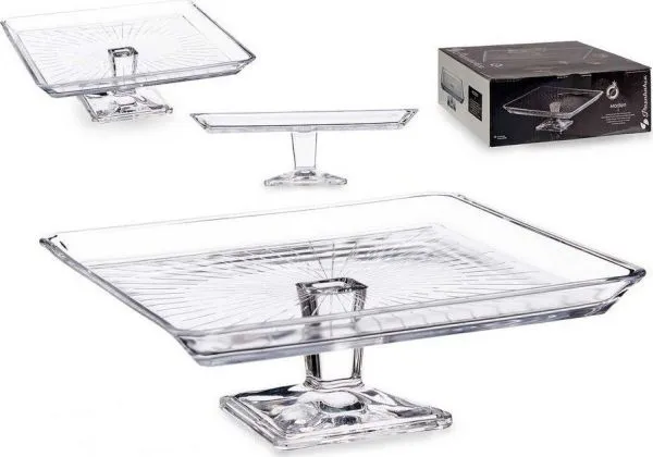 Pasabahce Madlen Lunch Box Glass Transparent (23,7 x 8 x 23,7 cm)