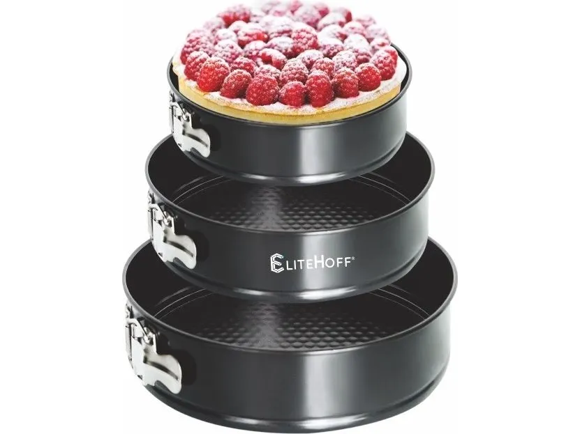 Elitehoff EliteHoff kakeform 3 stk runde