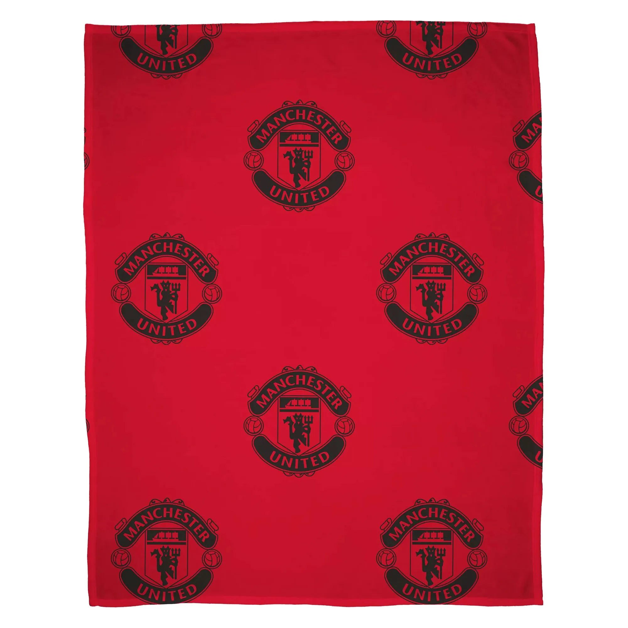 Manchester United FC Classic Rotary Fleece Blanket