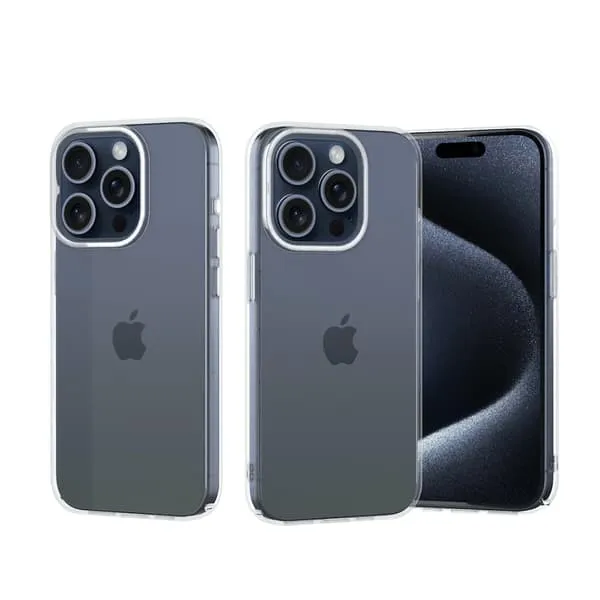 Hardt klart iPhone 15 Pro-deksel