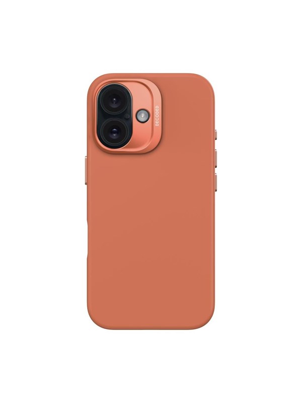 Decoded AntiMicrobial Silicone Backcover for iPhone 16 Sand Stone (Terra)