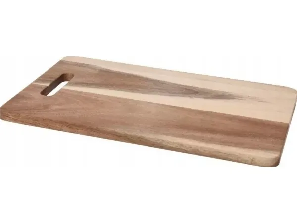 Skjærefjøl Excellent Houseware tre skjærebrett WOOD, 36 x 23 x 1 cm