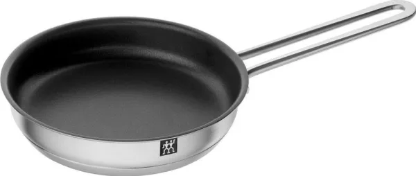 ZWILLING Pico, Rund, Universalpanne, Svart, Rustfritt stål, 230 °C, Rustfritt stål, Keramikk, Gass, Halogen, Induksjon, Forseglet plate