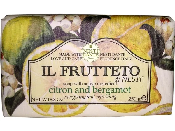 NESTI DANTE Il Frutteto, Sitron & Bergamot såpe 250 g