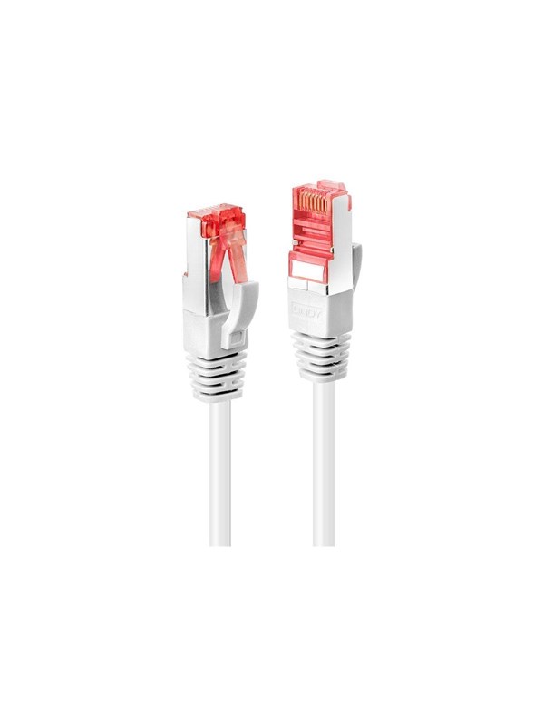 Lindy patch cable - 3 m - white - Hvit - 3m