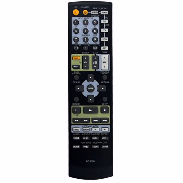 Fjernkontroll erstatning RC-608M for Onkyo forsterker