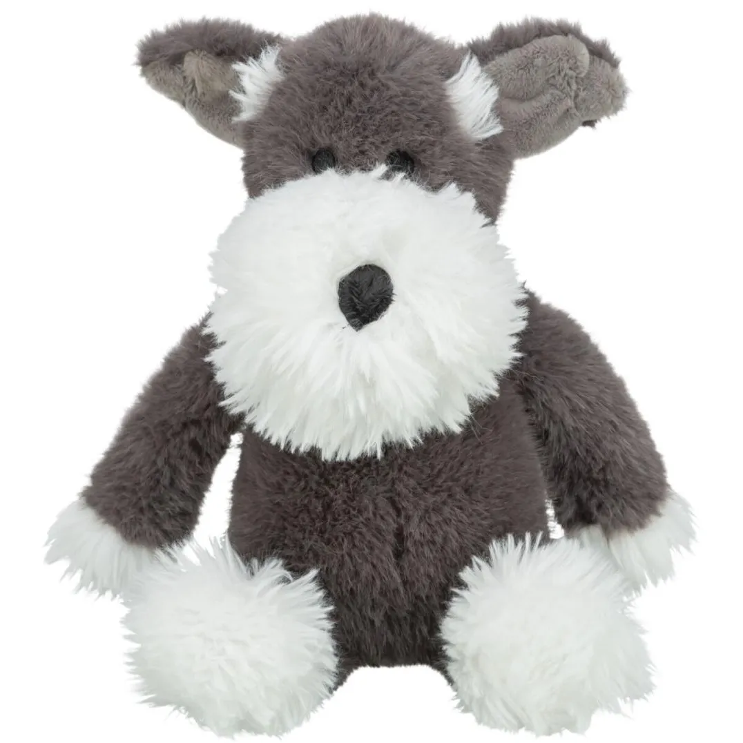 Trixie Schnauzer hundeleke i plysh 38cm